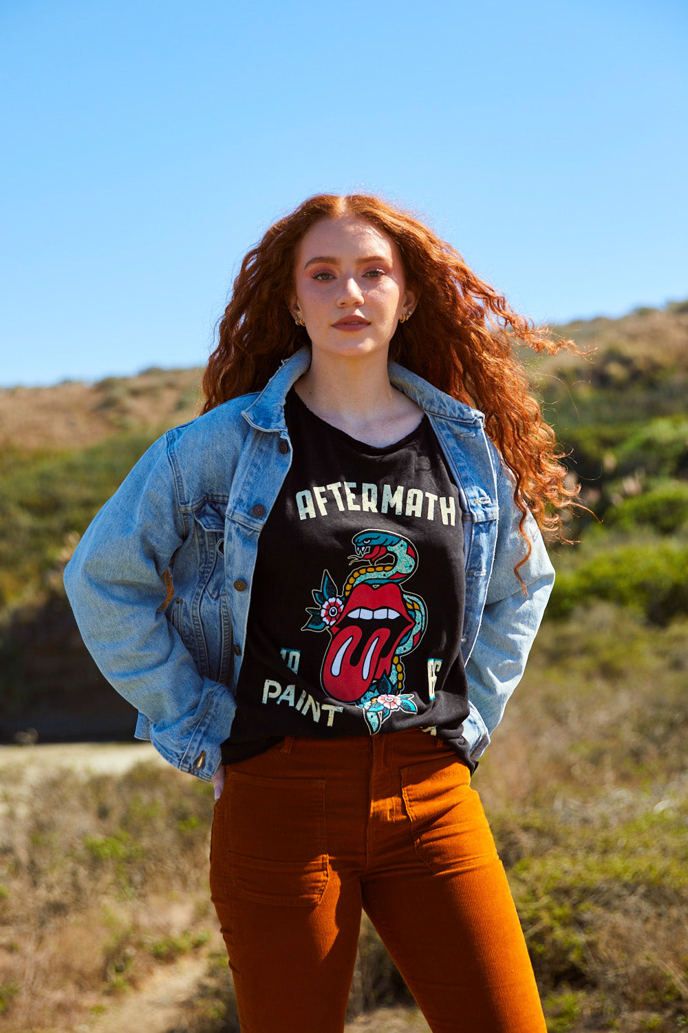 Rolling Stones Paint It Black Long Sleeve shirt featuring a classic black design, made from linen and organic cotton, perfect for winter wear.