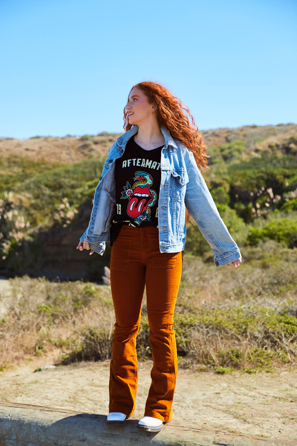 Rolling Stones Paint It Black Long Sleeve shirt featuring a classic black design, made from linen and organic cotton, perfect for winter wear.