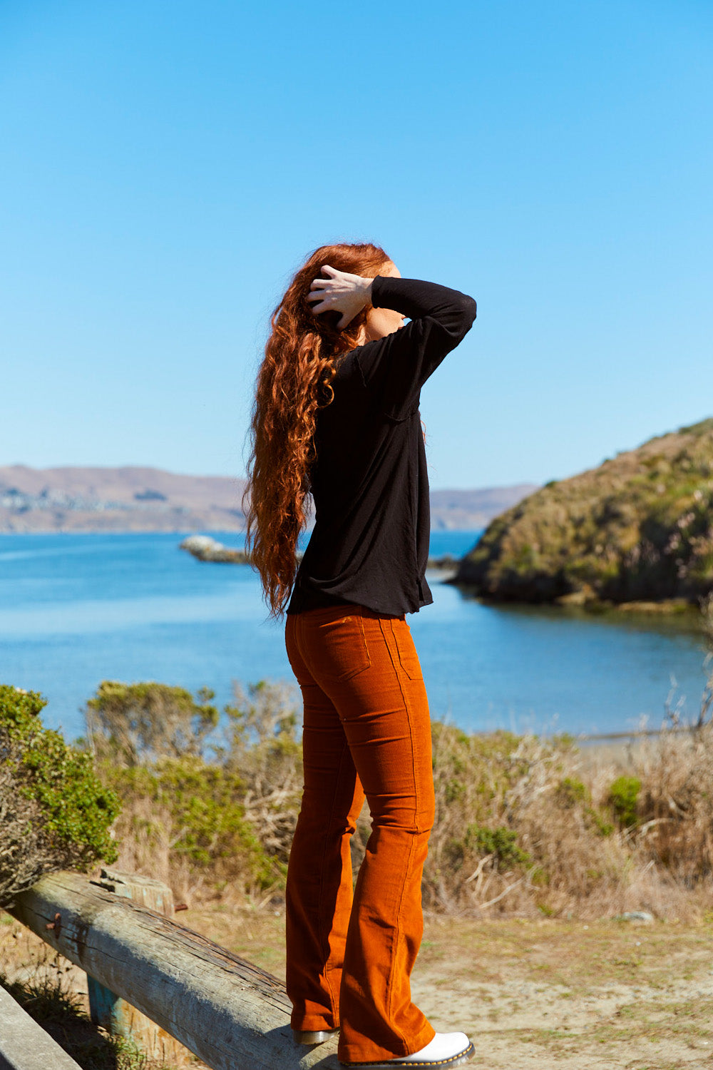 Rolling Stones Paint It Black Long Sleeve shirt featuring a classic black design, made from linen and organic cotton, perfect for winter wear.