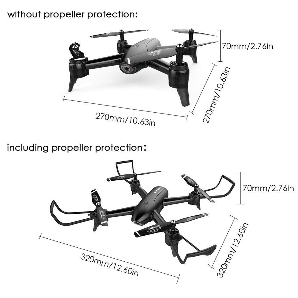 SG106 WiFi FPV RC Drone with dual 1080P HD cameras, showcasing its sleek design and features.