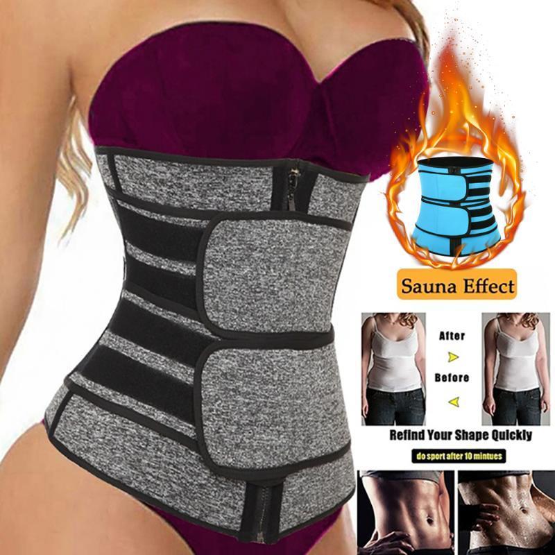 US STOCK Waist Trainer for Women, a breathable and comfortable tummy-reducing shapewear available in multiple colors and sizes.