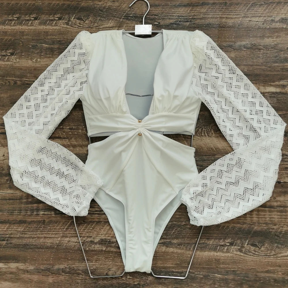 Victoria one piece swimsuit by Sexikinis featuring a stylish print pattern, made from high-quality SPANDEX and POLYESTER.