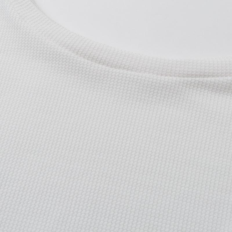 Elegant white two piece set romper for women, featuring a loose fit and made from soft cotton and spandex, perfect for Spring outings.